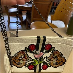 Very Cool White Crossbody purse